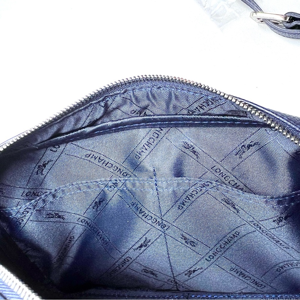 NEW Le Foulonne Leather Camera Crossbody Bag by LongChamp - Picture 10 of 15